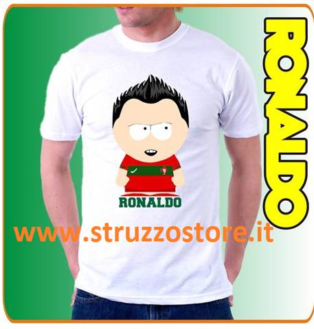 T-Shirt Maglia ronaldo portogallo mondiali 2010 calcio 