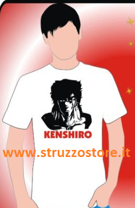 T-SHIRT Kenshiro Hokuto ken il guerriero