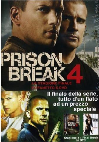 PRISON BREAK SERIE COMPLETA 23 DVD - STAGIONI 1 2 3 4